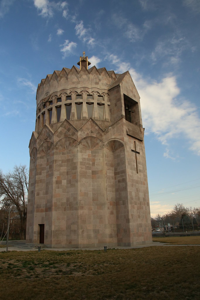 In the grounds of the Echmiadzin Cathedral
