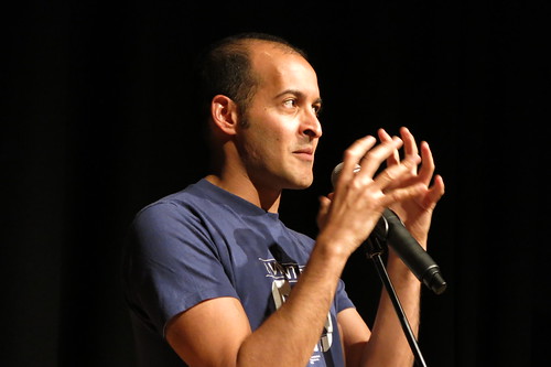 Anis Mojgani in performance
