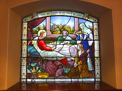 Christ in the house of Mary, Martha and Lazarus by Ward & Hughes