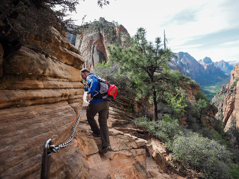 Angels Landing Trail in Zion National Park