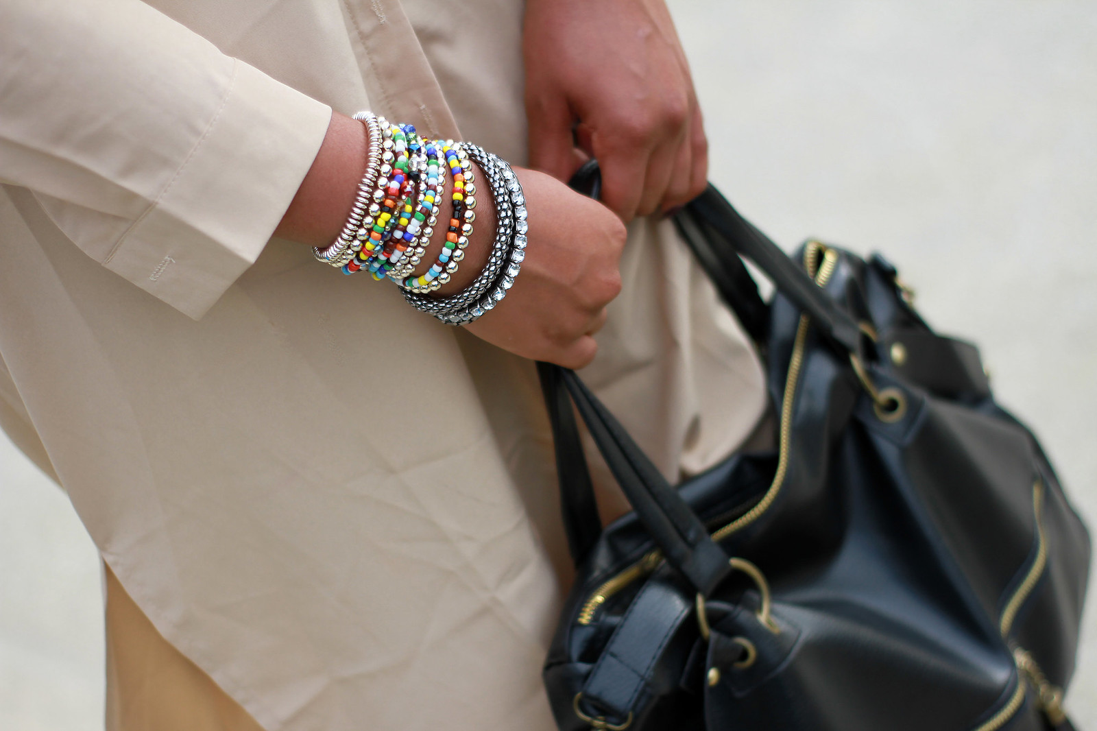 how to style beaded bracelets