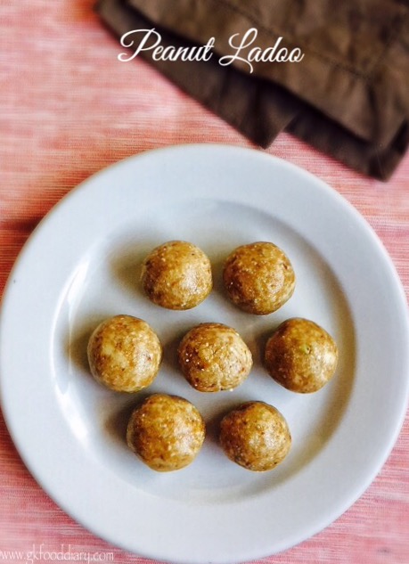 Peanut Ladoo Recipe for Toddlers and Kids
