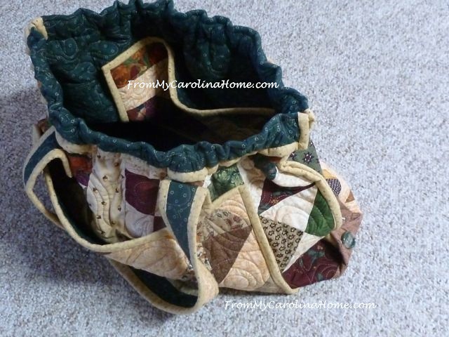 Quilted Travel Bag ~ From My Carolina Home