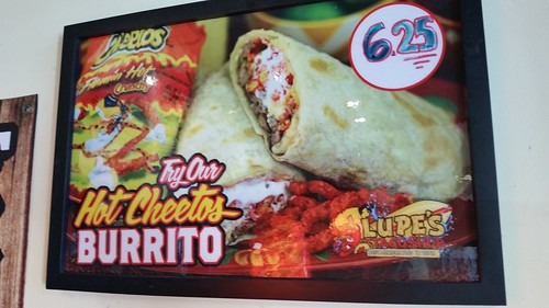 Hot Cheetos Burrito Promotional Poster