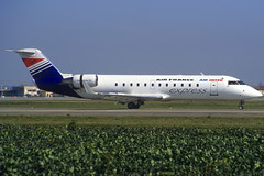 Air France Air Inter express CRJ-100ER F-GLIZ TLS 25/02/1996