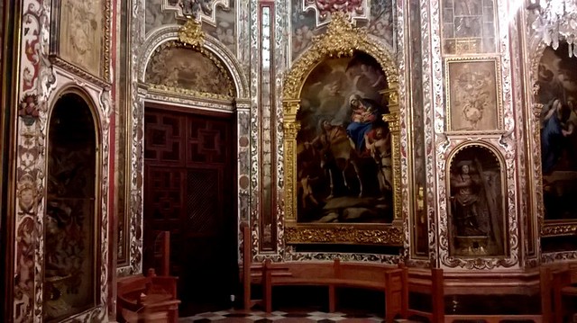 Interior del Monasterio de Guadalupe