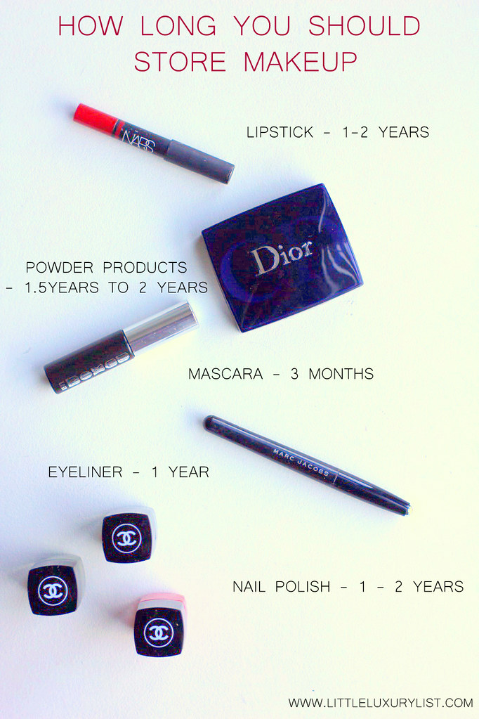 How long to keep makeup by little luxury list