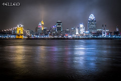 Cincinnati by night