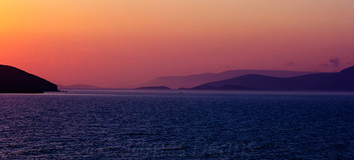 sunset sea italy sun colour weather landscape europe mediterranean greece sicily naxos shading aegeansea timeofday