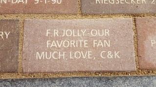Fred's brick from Claire & Kyle