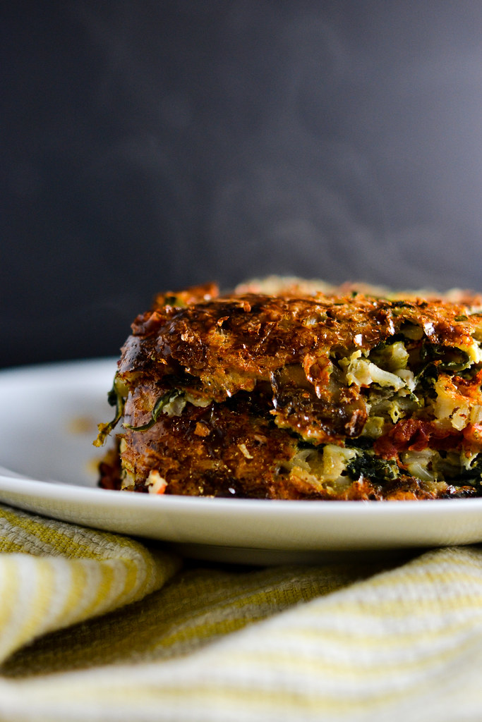 Mushroom, Spinach, and Brown Rice Loaf - Things I Made Today