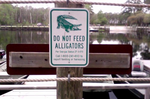 park sign georgia state alligator swamp okefenokee stephenfoster