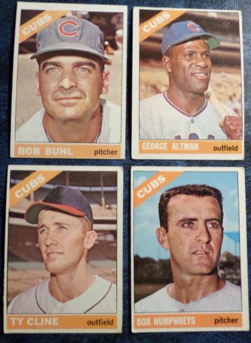 1966 Topps Cubs