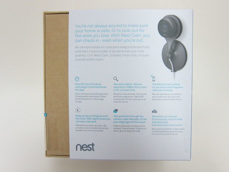 Nest Cam - Box Back