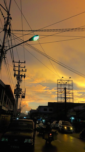 sunset indonesia yellowsky westborneo kalimantanbarat singkawang yemaria