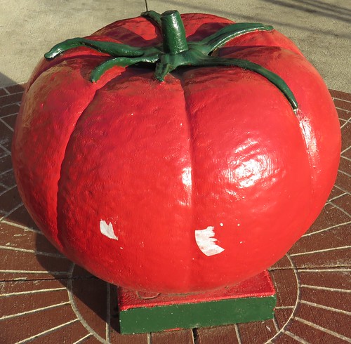 ar tomatoes warren arkansas roadsideamerica cityhalls bradleycounty