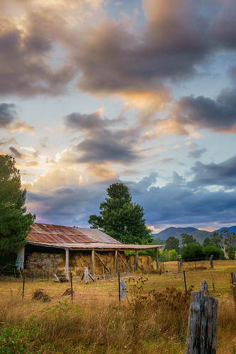 clouds barn rural landscape outdoors countryside farm shed hills hay highcountry a7ii