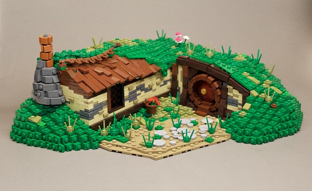 Hobbiton - A blooming Place to live - LEGO Hobbits