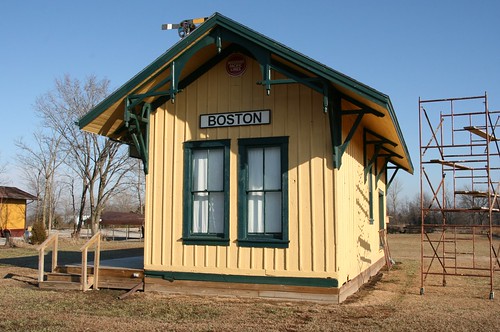 carona boston train railroad depot station mp missouripacific