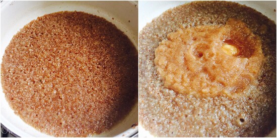 Broken Wheat Halwa Recipe for Babies, Toddlers and kids - step 5
