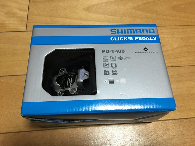両面SPDペダル SHIMANO CLICK'R PD-T400レビュー ―ロードバイク