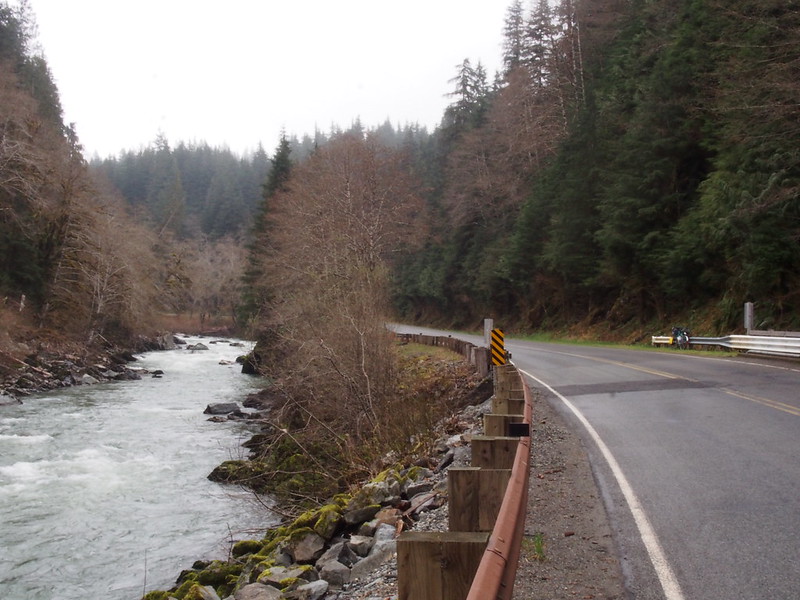 Mountain Loop Highway and South Fork Stillaguamish River