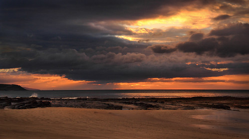 sky beach sunrise otwaynationalpark blanketbay