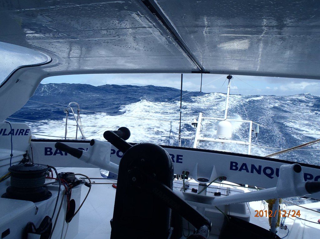 Photos envoyées du bord 24-11-12 - Océan Pacifique - Veille de Noël / BPCE