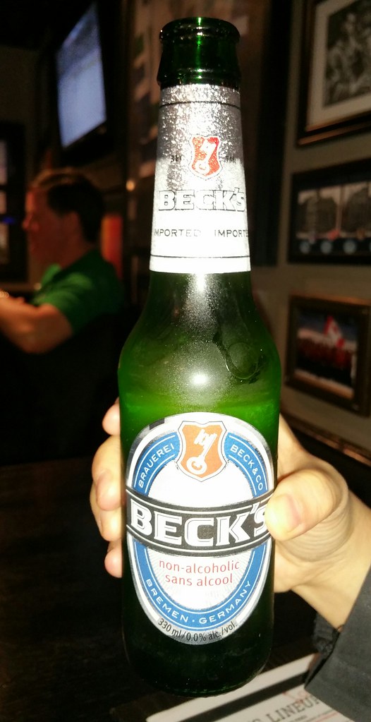 2016-Mar-16 The Pint - Beck's non-alcoholic beer