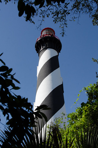 St. Augustine Lighthouse Through the Trees - March 2016