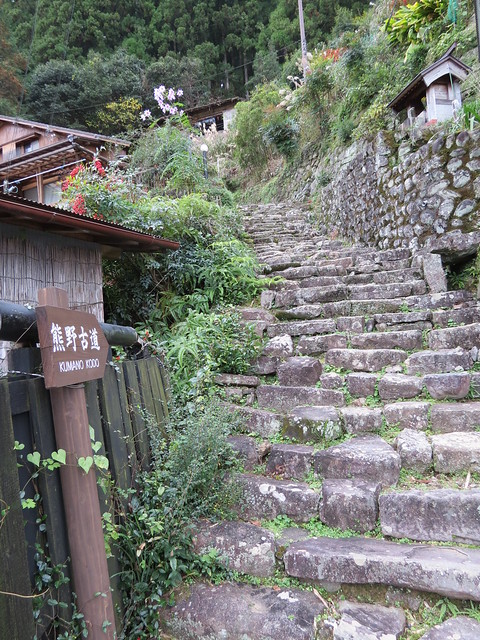 Dainichi-goe trail from Kumano Hongu Taisha to Yunomine Onsen