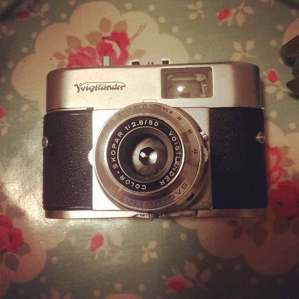 Voigtländer Vito B (late model). Possibly the sexiest 35mm P