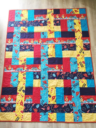 Fireman Come What May Quilt