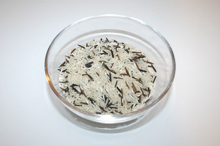 12 - Zutat Reis mit Wildreis / Ingredient rice with wild rice