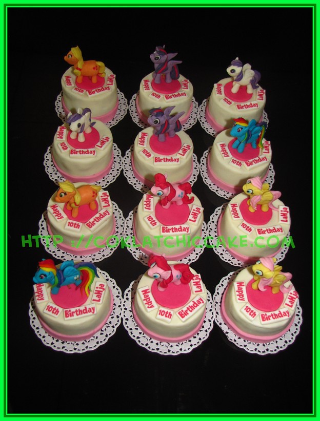 Minicake My Little Pony – Lahja  Jual Kue Ulang Tahun