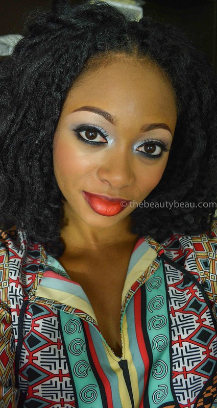 how to do an ombre red lip, candace hampton