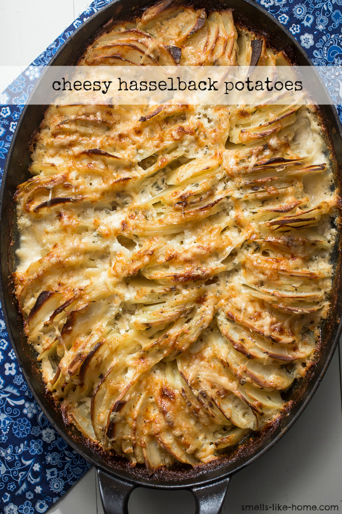 Hasselback Potato Gratin Recipe