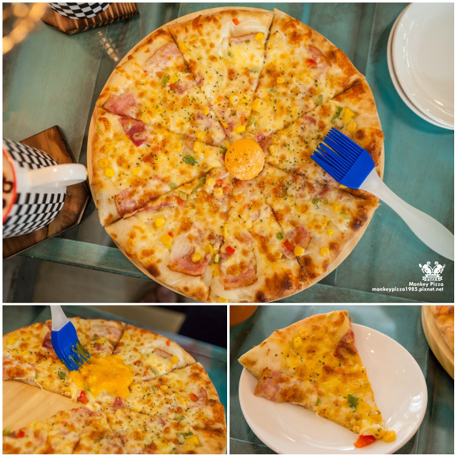 【台中披薩推薦】征服你的味蕾！創意口味手工披薩在這裡@猴子披薩Monkey Pizza
