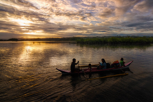 sunset sea vacation sun boats view philippines views ultrawide hdr surigao sanagustin photomatix surigaodelsur tokina1116 surigaosur labritania