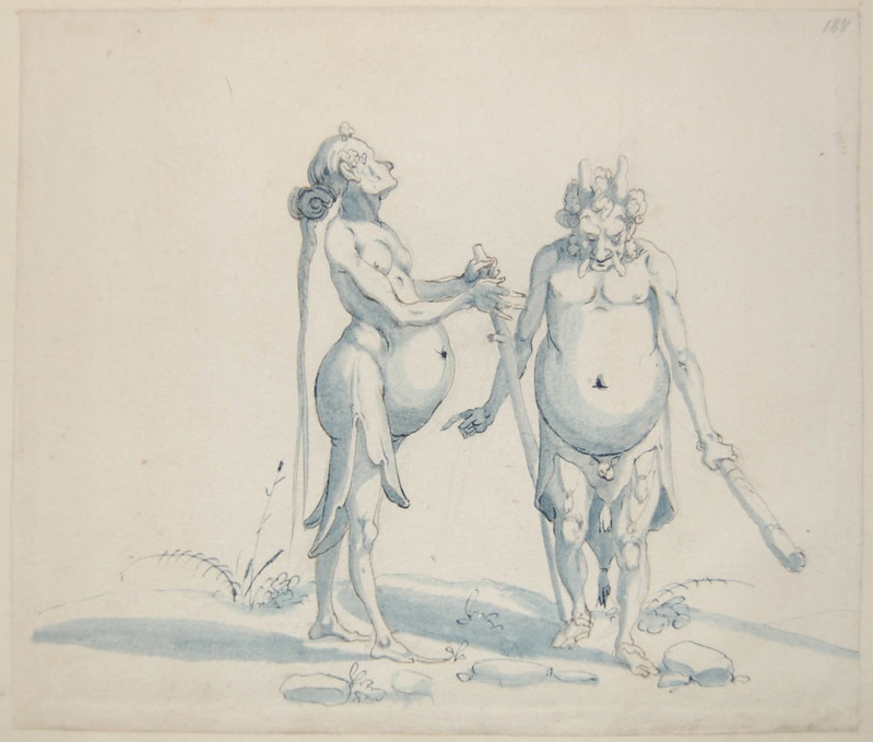 Arent van Bolten - Monster 188, from collection of 425 drawings, 1588-1633
