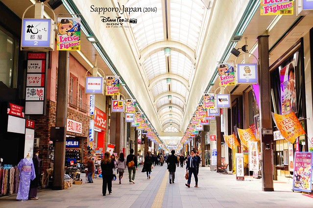 2016 Japan, Hokkaido - Sapporo Tanukikoji Shopping Street