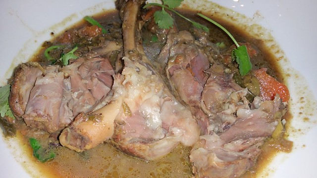 2016-Feb-18 Kaya Malay Bistro - lamb shank (meat pulled off the bone)