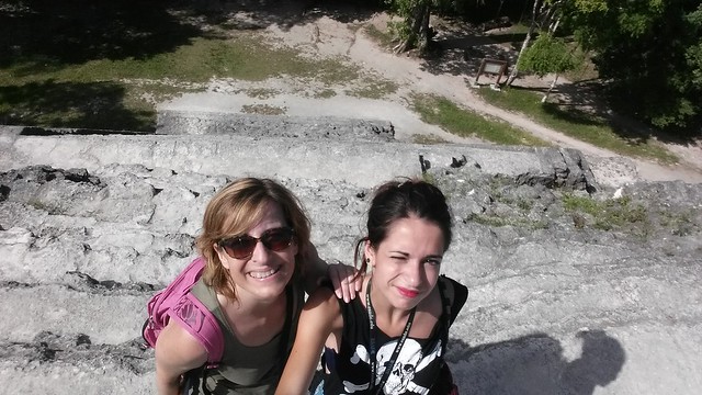Pirámide Mundo Perdido, en Tikal.