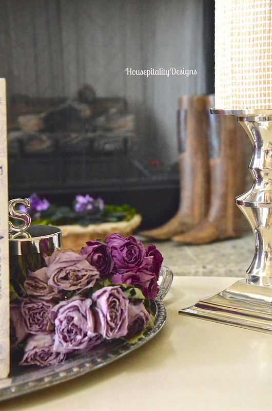 Dried lavender roses - Housepitality Designs