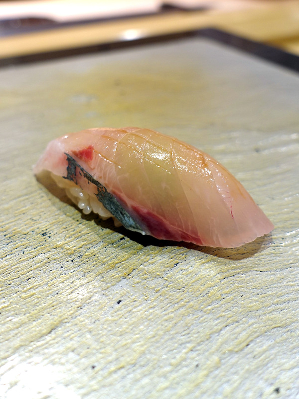Sushi Iwa Ginza- Shima (Amberjack)