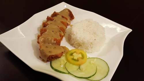 Chicken Cordon Bleu | Dinner at Koffie Pauze In Its New Home at Roxas Avenue Dormitory - DavaoFoodTrips.com