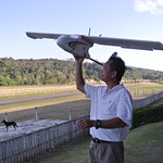 Mr. Pang Kee Yan_demonstration of UAV hand launching