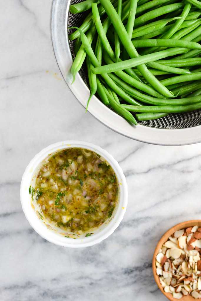 Haricot Verts with Goat Cheese and Almonds | Things I Made Today