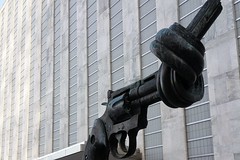 Colt in Front of UN in NY