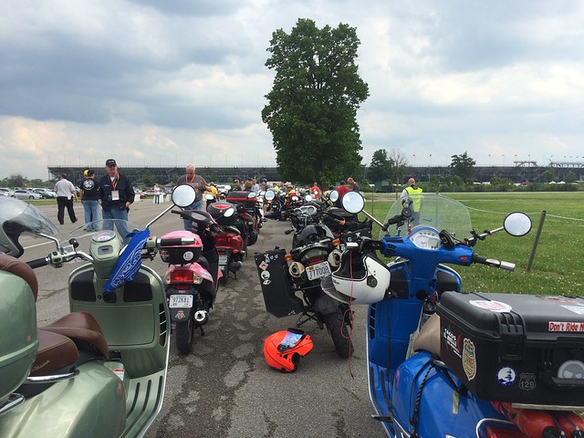 Indy 35mph and Amerivespa. June 10 - 14, 2015.